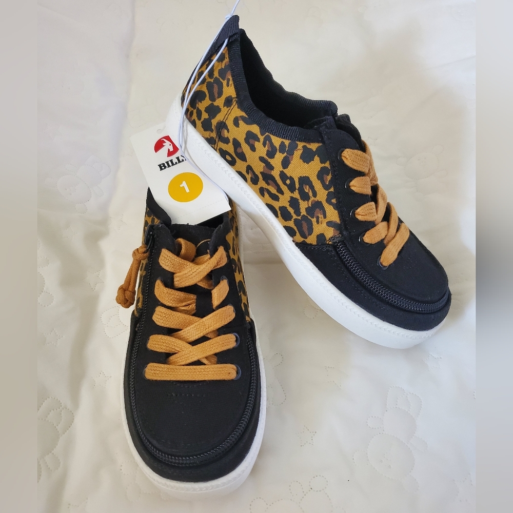 Billy Kids Unisex Cognac Low Top Shoes Size 6
